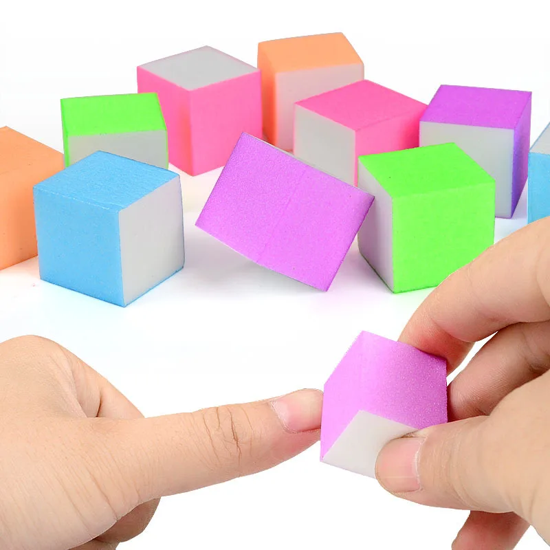 

mini buffer/mini nails file disposable nail buffers block for spa nail care, Customized color