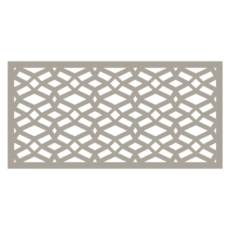 

Customized Laser Cut Panels Outdoor Screen Panel For Fences Decorative Metal Screen Restaurant Partition