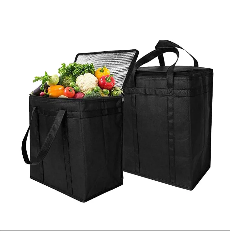 

Custom non-woven isothermal large ice cooler bag/ insulated aluminium foil pp non woven soft lunch picnic foldable cooler bags, As per buyer requirement