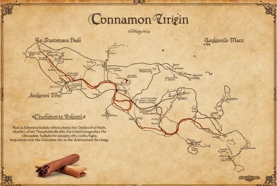 Cinnamon harvesting process showing bark stripping