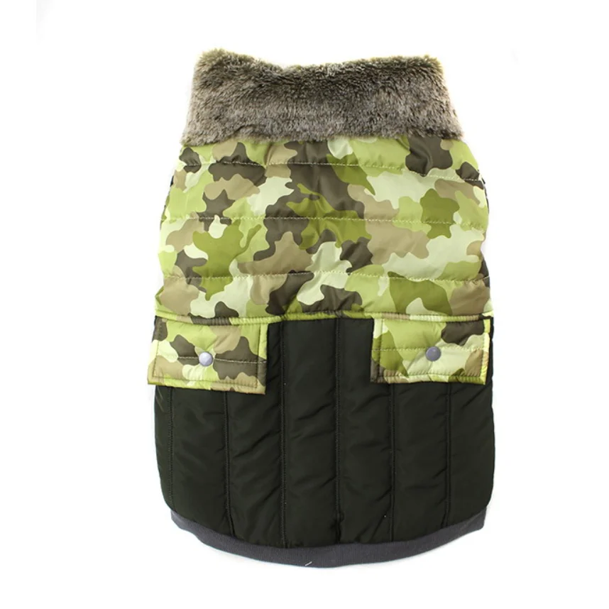 

High Quality Outfits Durable Pet Dog Clothes Cute Pet Accessories Comfortable For Winter, Camouflage