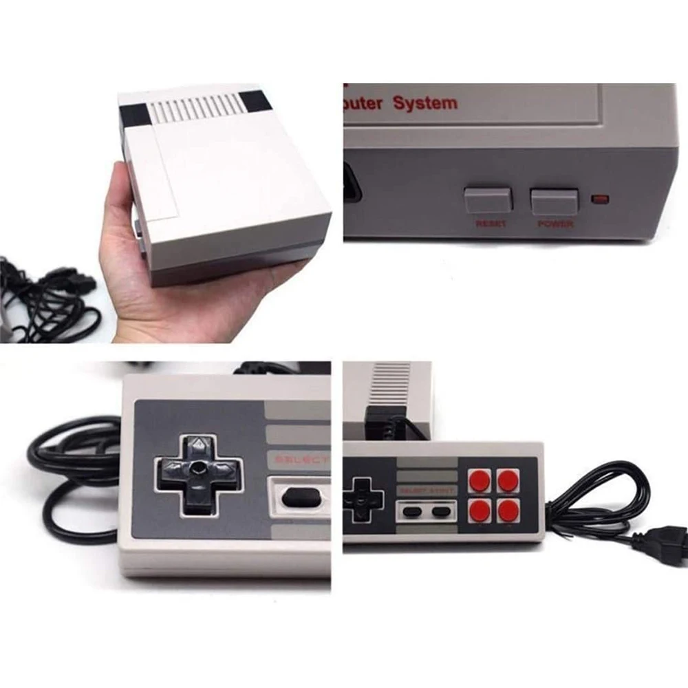 

Hot Selling Retro Handle 620 Game Console Built-in 620 CLASSIC GAMES 8Bit Retro Video Game Console Built-In 620, Black+red+grey