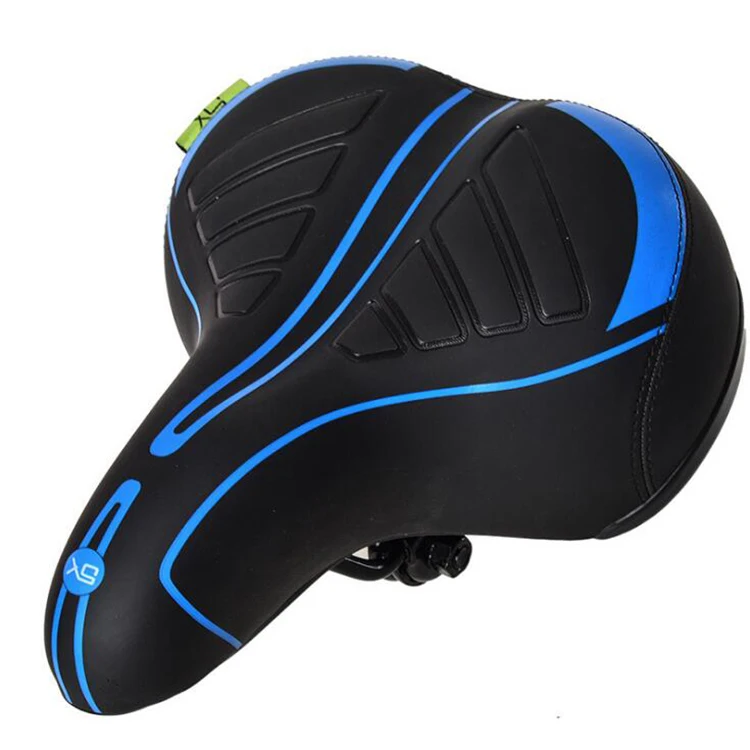 

Soft Comfortable And Not Stuffy Pu Sponge Spring Professional Bike Saddle Waterproof Mountain Bike Saddle Gel, Picture shows