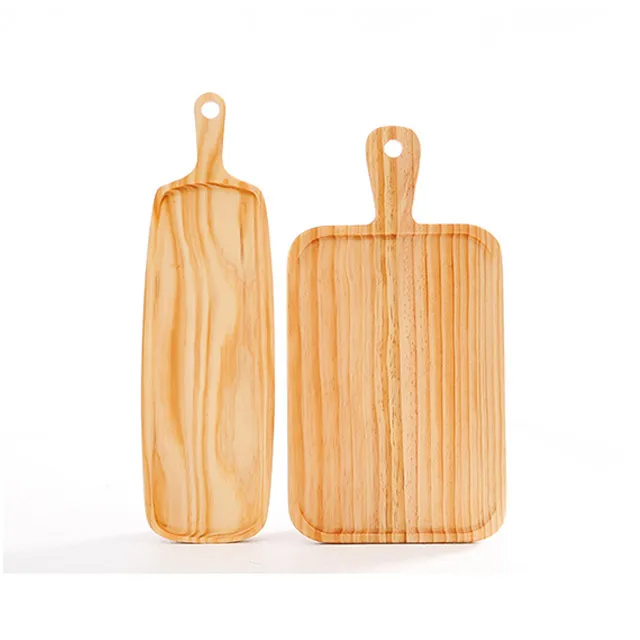 

Accept custom pine wood cutting board Japanese bread serving bread tray