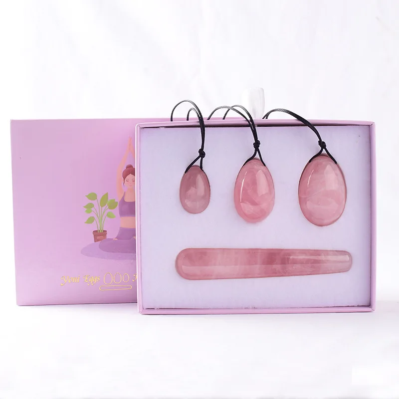 

Factory rose quartz yoni eggs egg for women good price
