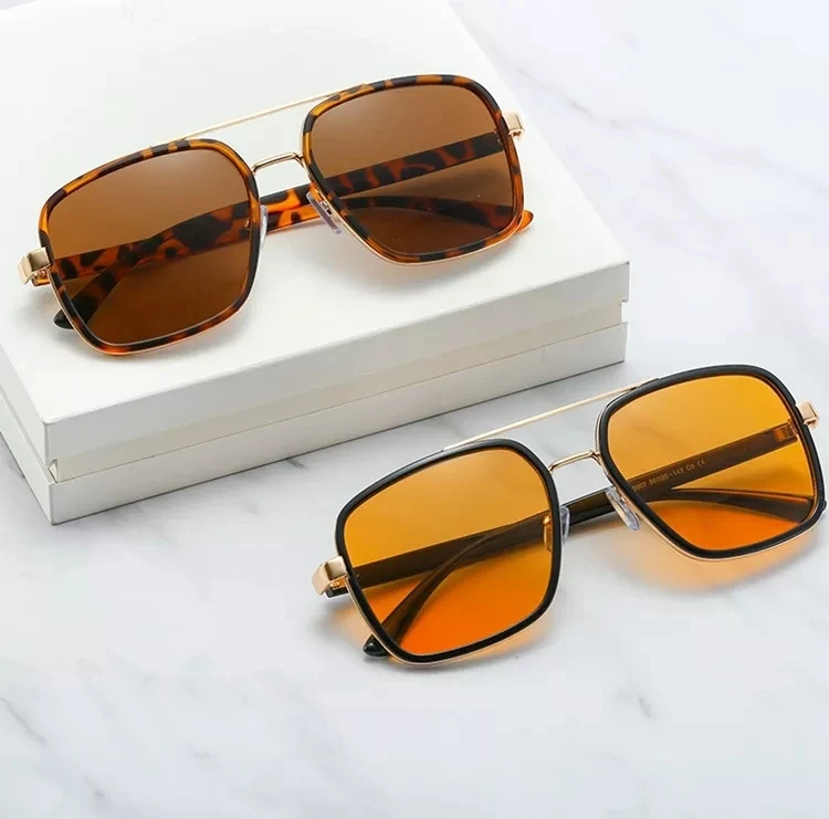 

Luxury Men Sunglasses 2022 Men's Fashion Large Frame Uv Protection Sports Mens Sunglasses Square, 6 colors