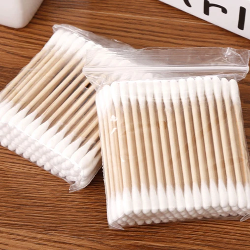 

Disposable Double-headed Ear Stick Makeup Cotton Swab