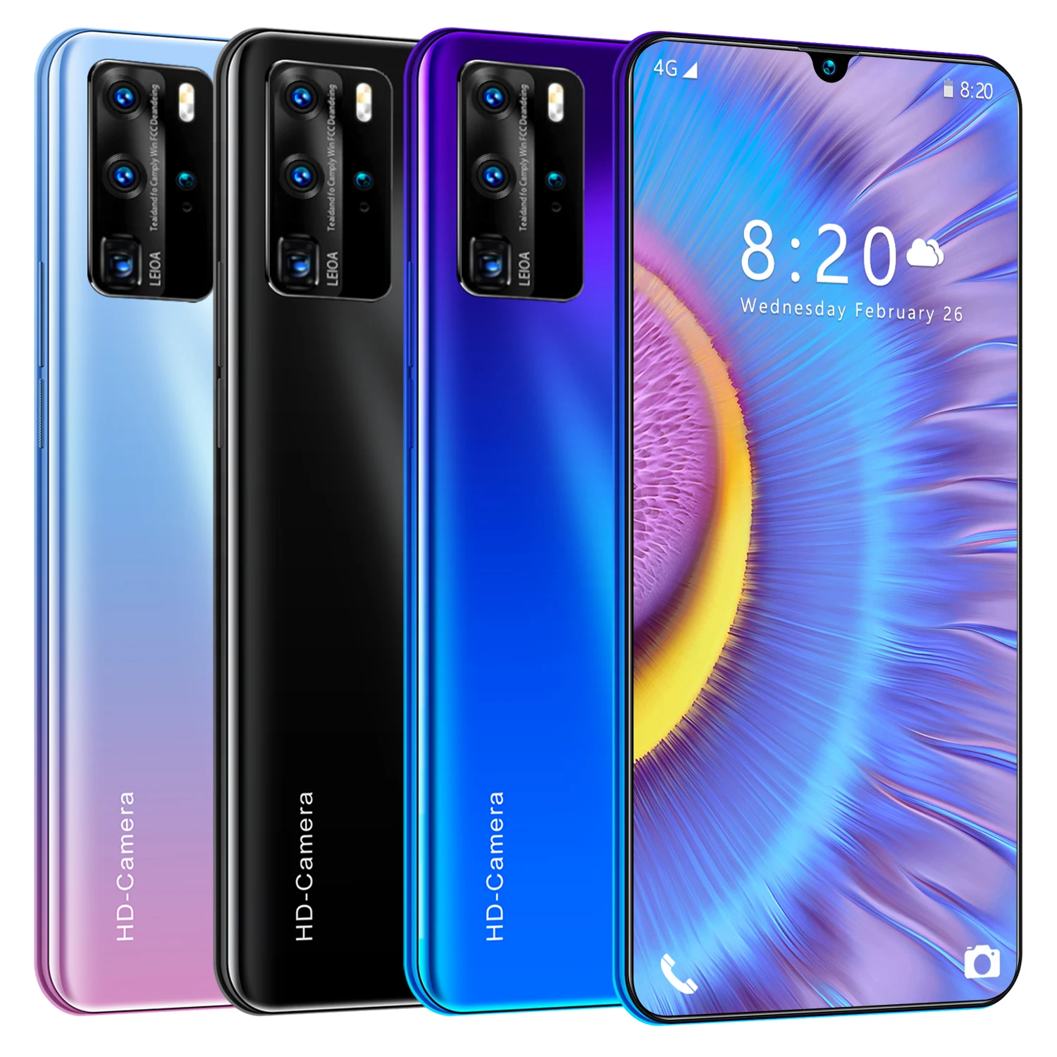 

Hot Selling P40pro Celular Celulares-Xiaom Mi9 128Gb Cheap Smartphones Celulares Smartphone