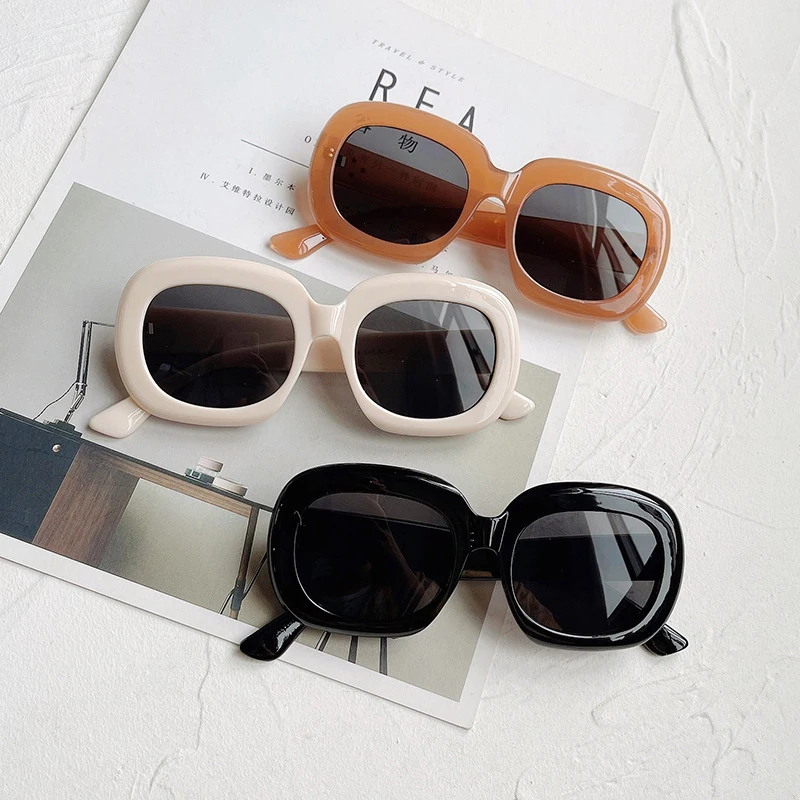 

Leopard print frame custom logo glasses fashion personality plastic big frame ladies square sunglasses, As the picture shows