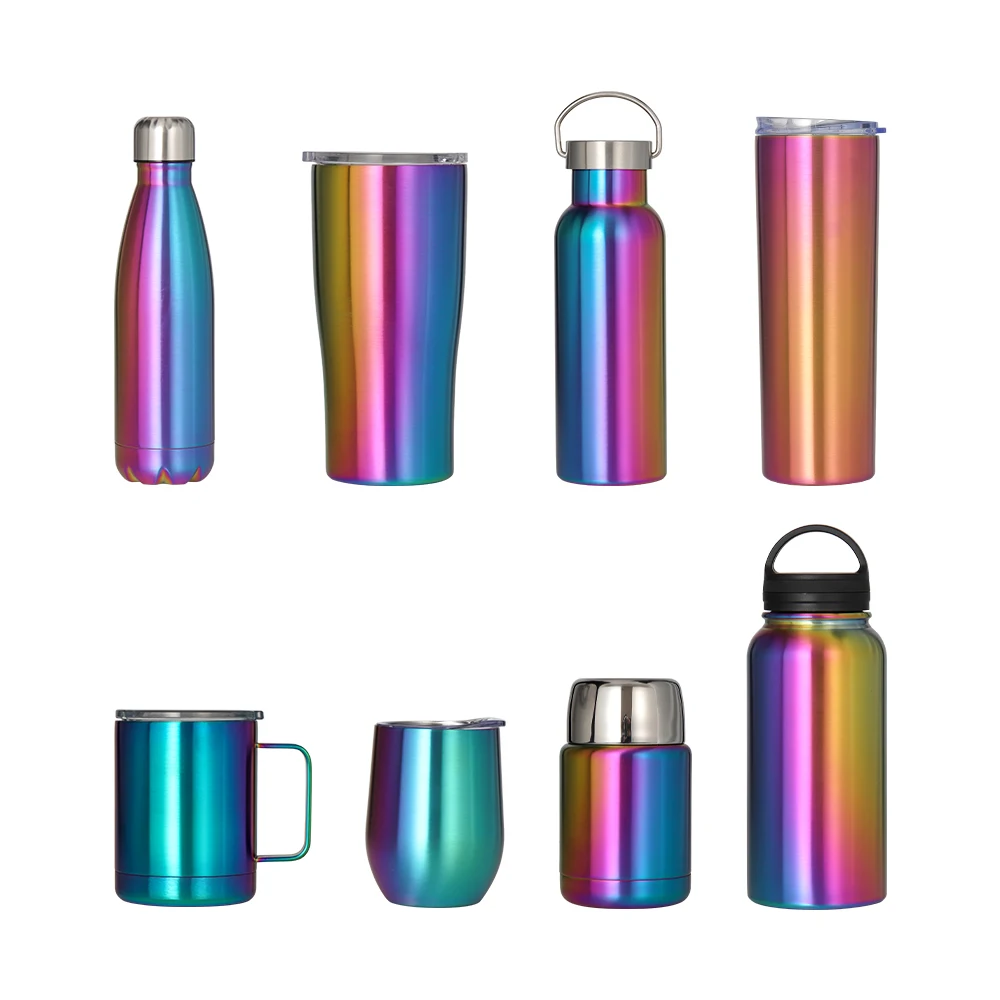 

20 Oz Double Walled Cups Stainless Steel Vacuum Insulated Wine Tumbler With Lids And Straws, Customized color