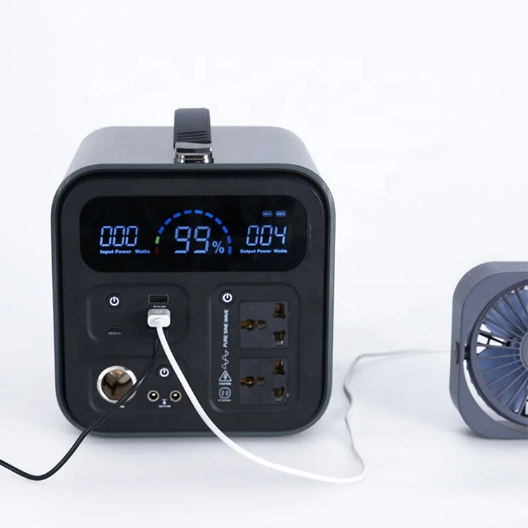 

House Solar Panel Over-Charging Protection 500Wh Power Bank Station Fast Charging All-power Solar Power Station