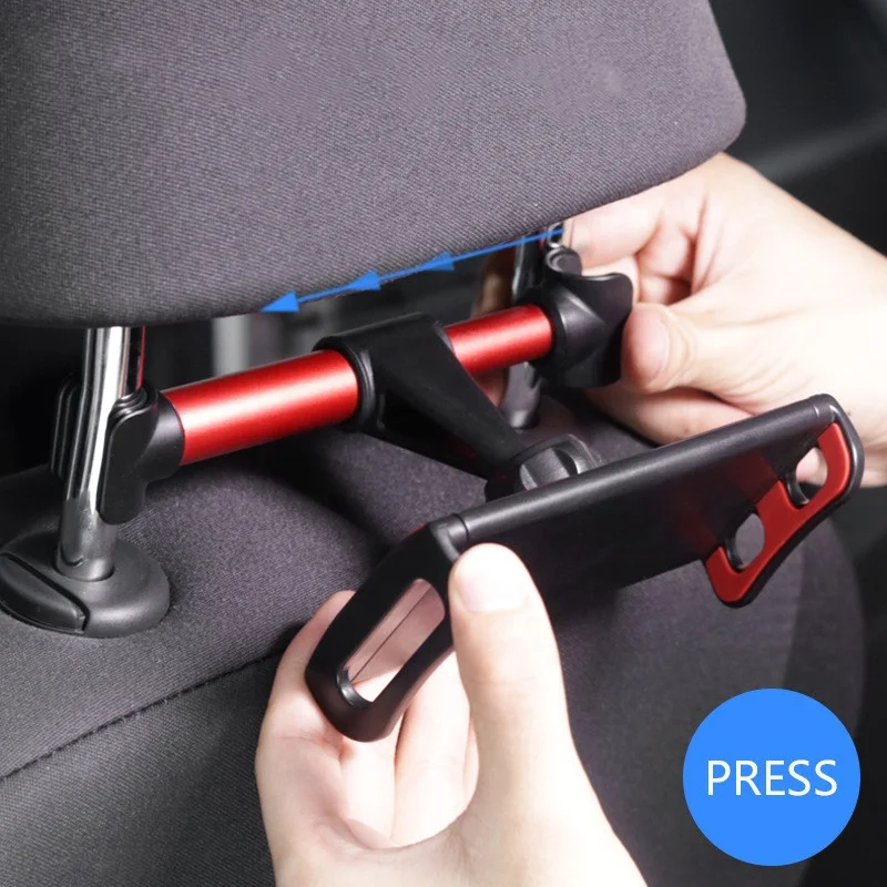 

Car Rear Pillow Car Tablet Holder Stand For Ipad 2/3/4 Air Pro 7-11Inch Universal Stand Bracket Back Seat Car Mount 360 Rotation