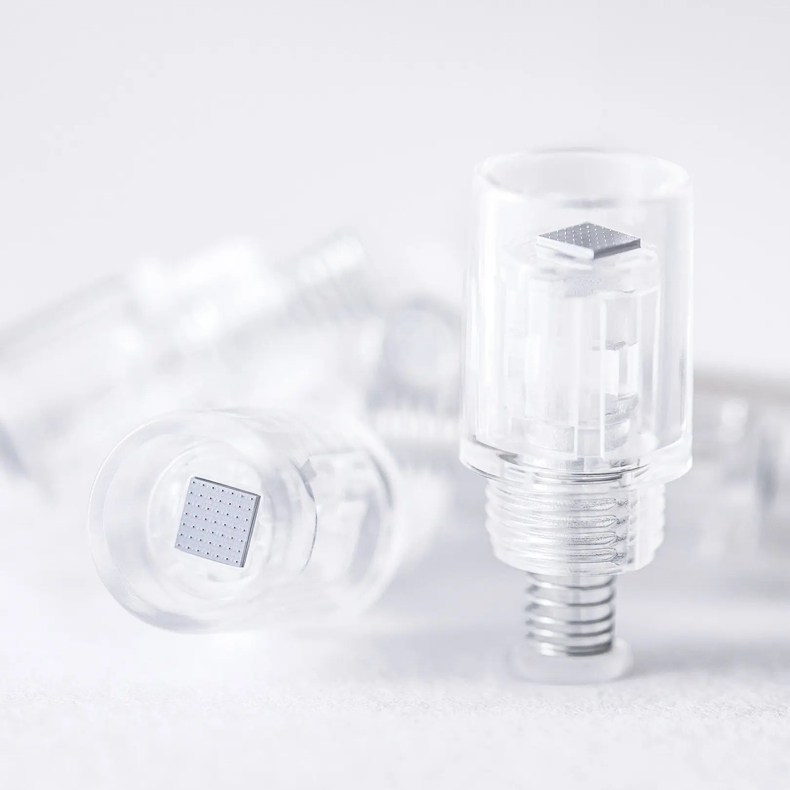

Disposable Silicon Nano Micro Needle Beauty Aguja para Stylo Agulha Derma Pen Mesotherapy Pins Cartridge Meso Tips Nano Needling