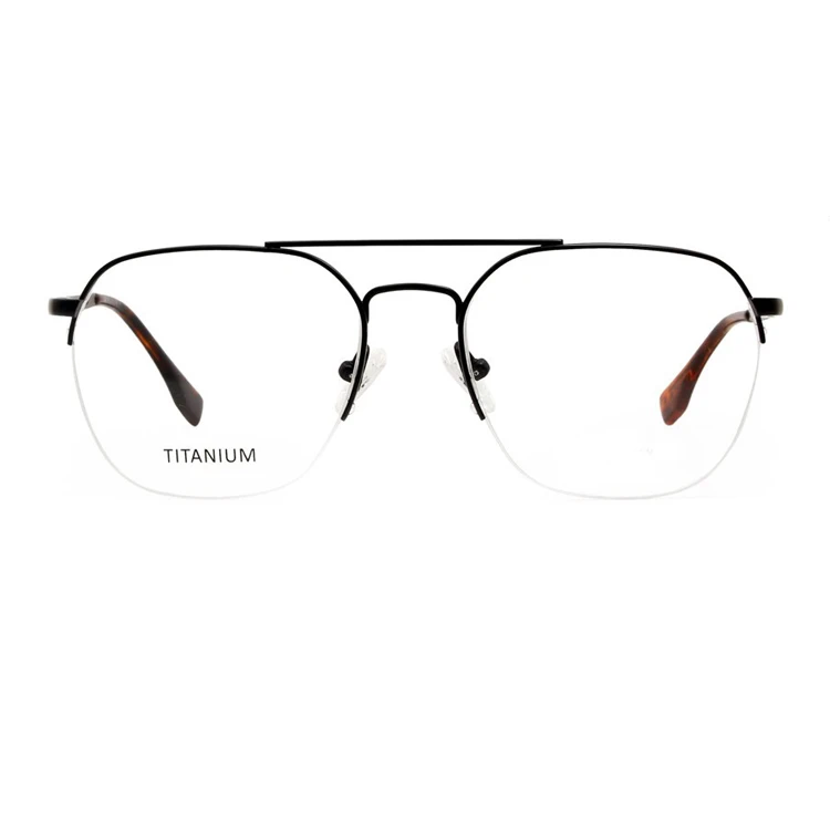 

2020 New Titanium optical frames vintage shape with factory price Pure titanium eyeglasses frames