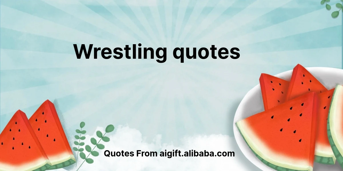 wrestling quotes