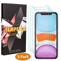 

3 Pack Clear Tempered Glass Screen Protector for iPhone X XS Screen Protector