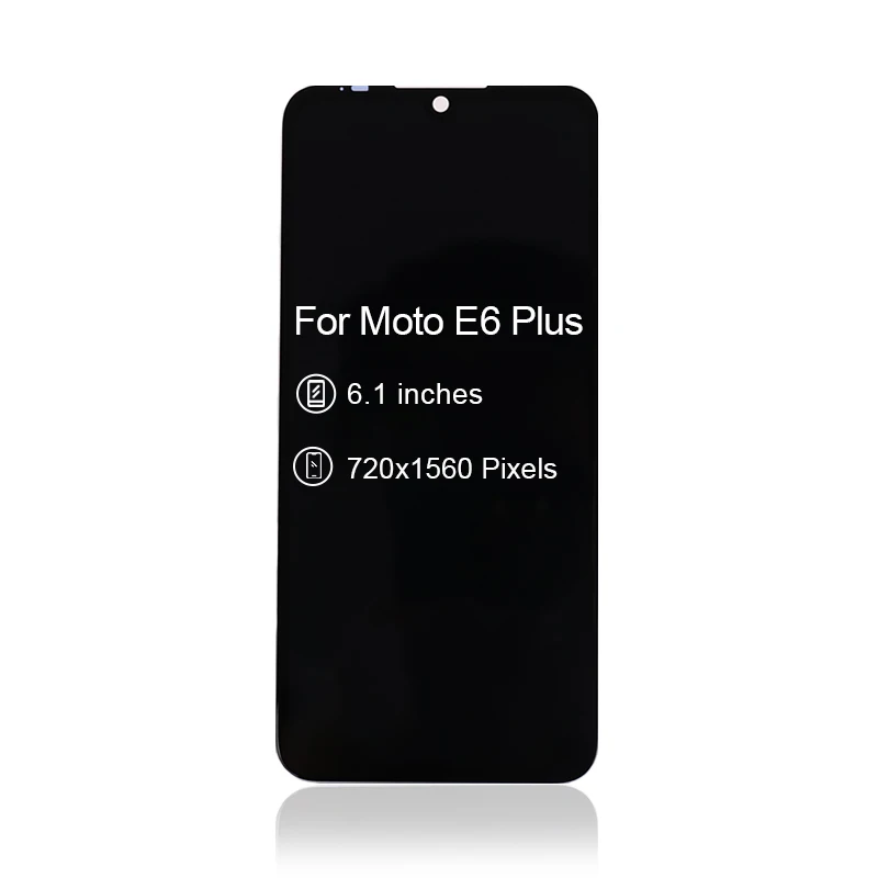 

Mobile Phone LCD With Touch Screen for Moto E6 Plus for Moto E6S LCD Display Digitizer for Moto E6 Plus, Black