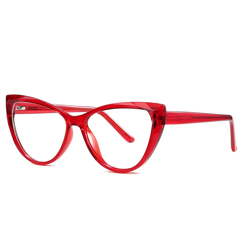 

Frame Optical Designer Fashion High Quality Blue Light Blocking Gaming Red Glasses Frames, Shown