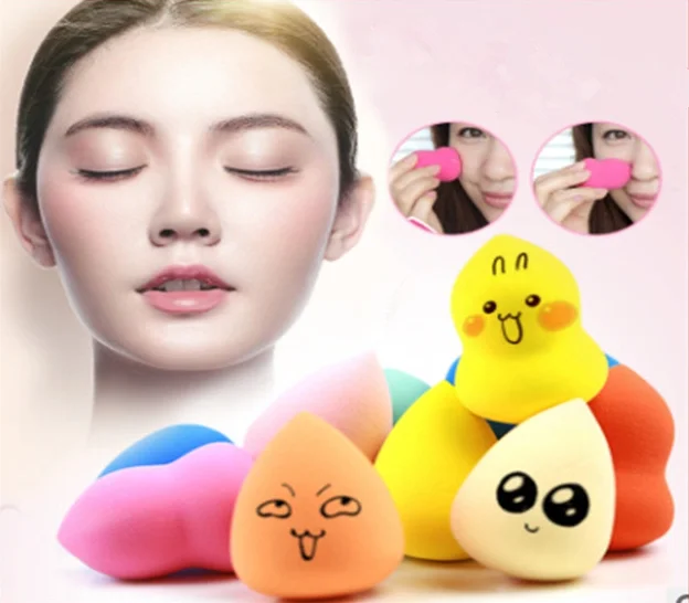 

D-2r Blender Beauty Cosmetics Tool Facial Powder Puff Foundation Sponge Professional Make Up Applicator Gourd Makeup Sponge