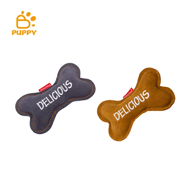 

Customized Pet Toy Dog Plush Chew Toy Squeaky Pet Toy, Brown, pink,grey