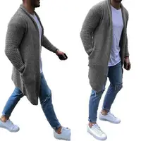 

China supplier wholesale checkout slim Men's pullover sweater men knitwear fine gauge sweater pure color sweater for male