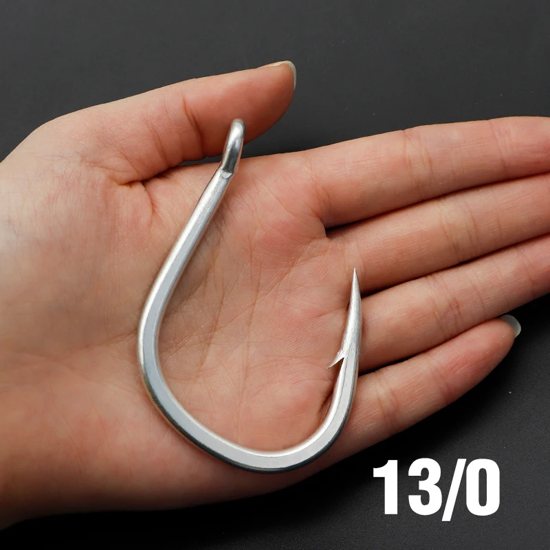 

SJ52 In Stock Offshore Heavy Jigging Hooks Strong Sport Single Circle Jig Fishing