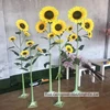 LK20190810-1 stage showcase display artificial decorative big sunflower stem