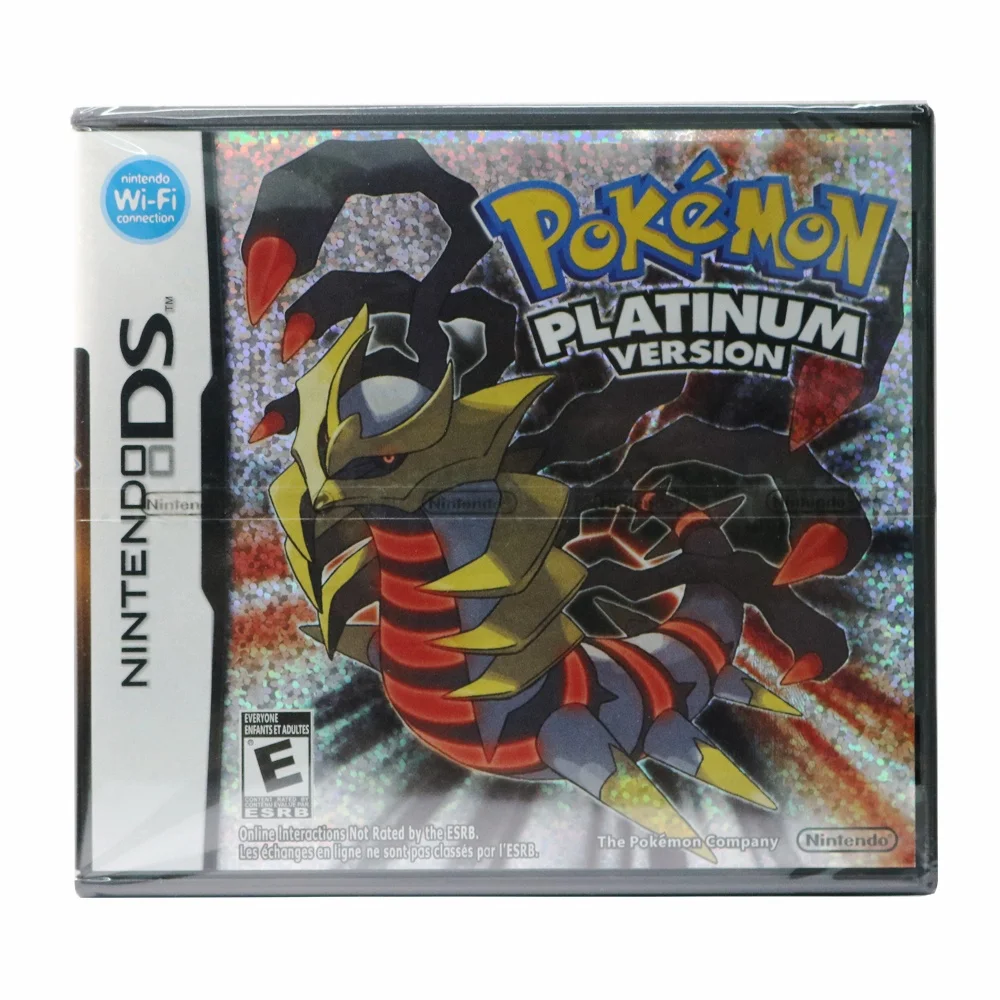 

Brand new USA version Pokemon Platinum *Factory Sealed package* For DS NDSI NDSL 2DS 3DS XL console