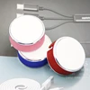 Best seller hiqh quality ABS TPE material usb cable 3 in 1 retractable charger for promotional gifts