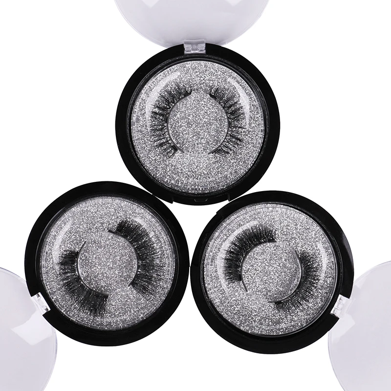

New Currents lashes Custom Logo magnetic eyelashes 3 pieces magnet eyelashes