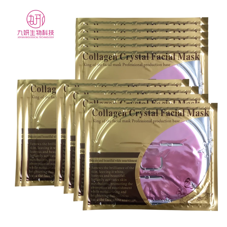 

Pink Bio Collagen Crystal Facial Mask Anti Dryness Moisturizing Facial Mask