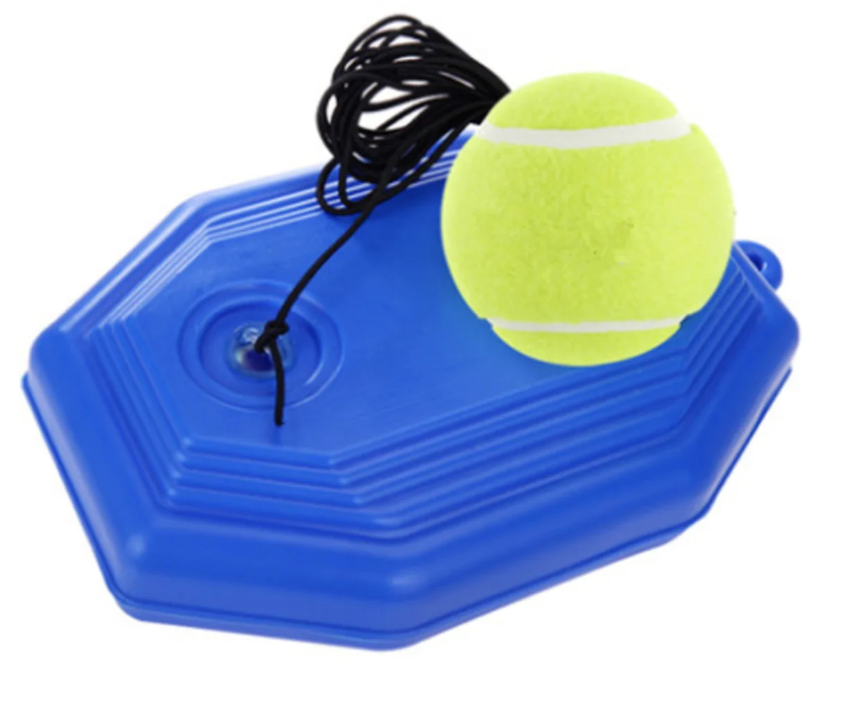 

Table Ball Machine Set Solo Portable Base Practice Lawn Net Training Rebounder Swing Tool Tennis Trainer