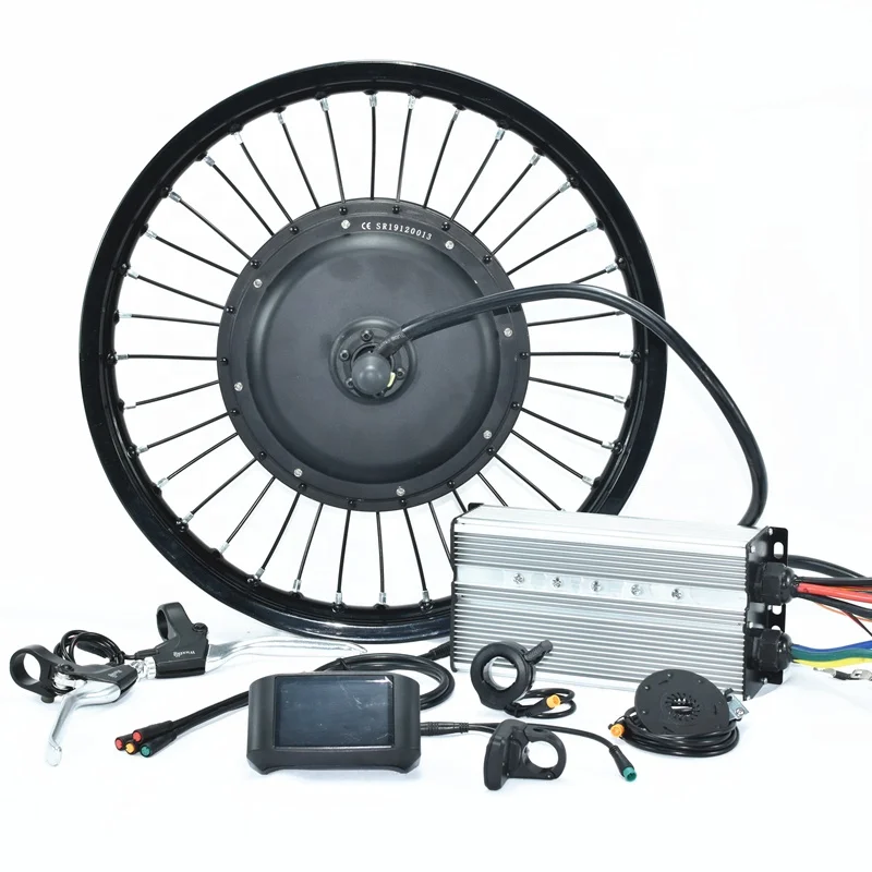 

Factory made big power electric bicycle parts 5000w electric bike bicycle motor conversion kit