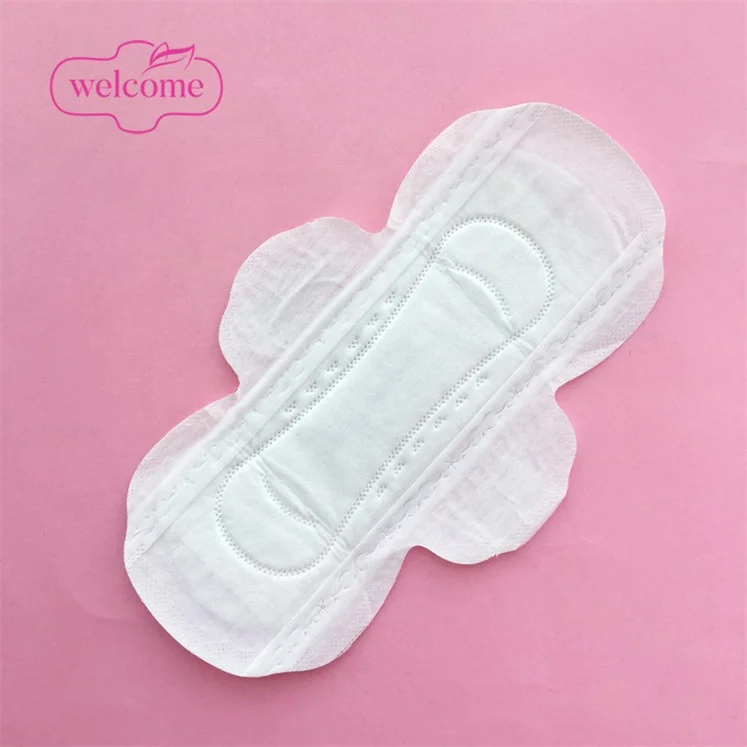 

Chlorine & Toxin Free Women Organic Sanitary Pad Made in China, White,yellow,pink or customized