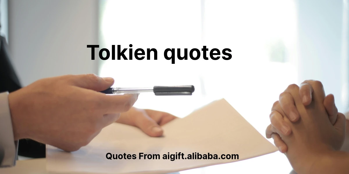 tolkien quotes