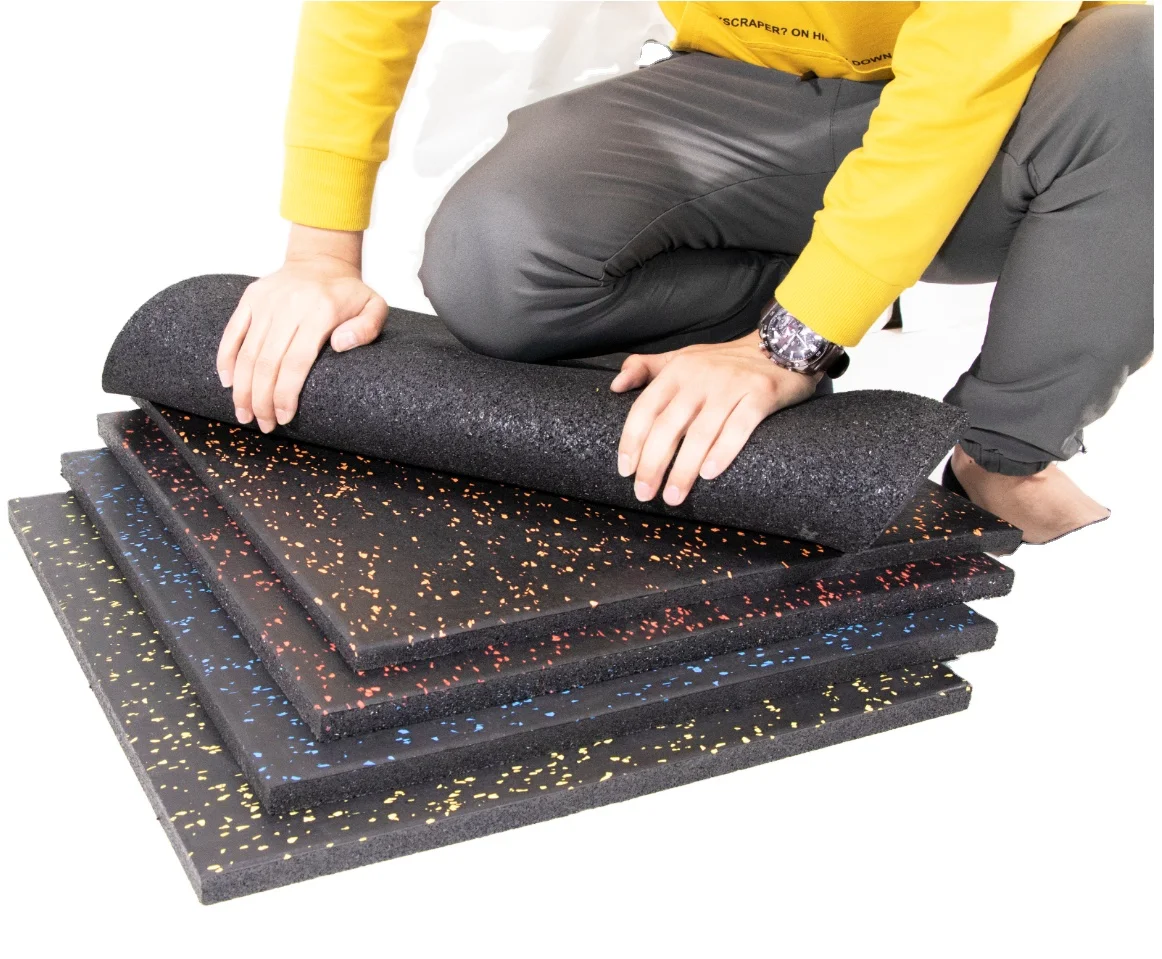 

wholesale cheap Indoor Outdoor Weight Lifting Training Shock Absorbing Rubber GYM Mat, Optional