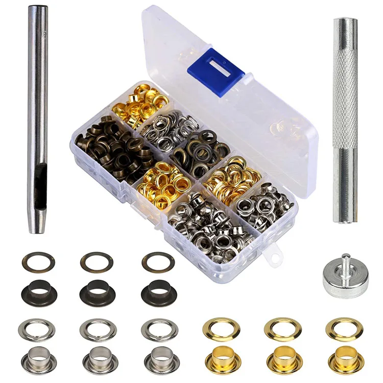 Eyelet Hole Punch Pliers Kit High Quality Diy Tool Repairing Canvas