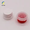 white tinplate bottle proof screw cap seal
