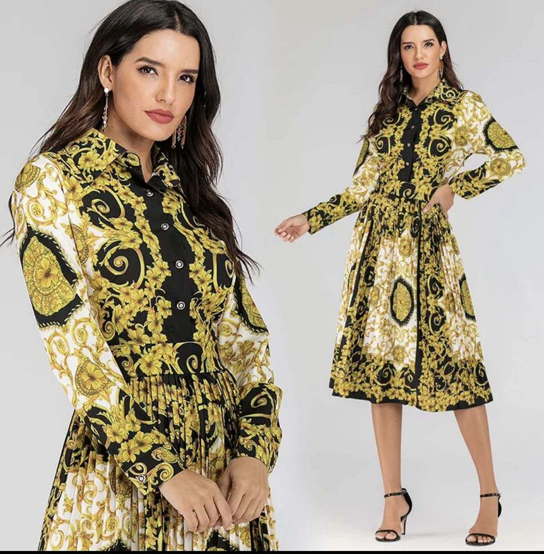 

Spot the new 2021 European and American fashion floral vest dress, Picture colors