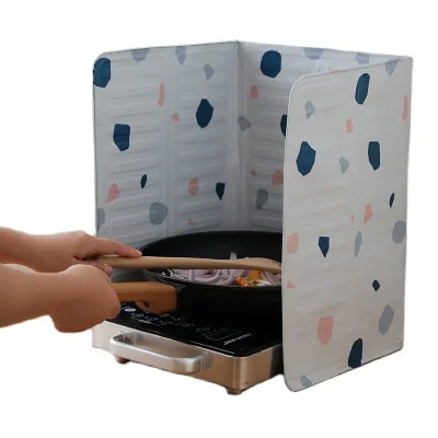 

Kitchen Cooking Oil And Windproof Baffle Stove Splash-proof Oil Baffle Gas Stove Aluminum Foil Heat Insulation Plate Oil Barrier