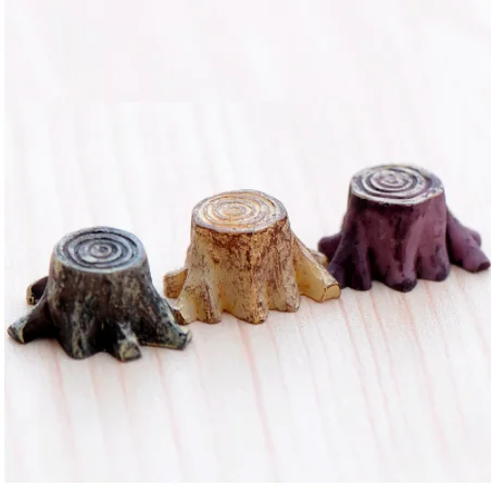 

Cute Tree Stump Crafts Decorations Miniature Fairy Terrarium Miniature Tree Stump Miniature Garden