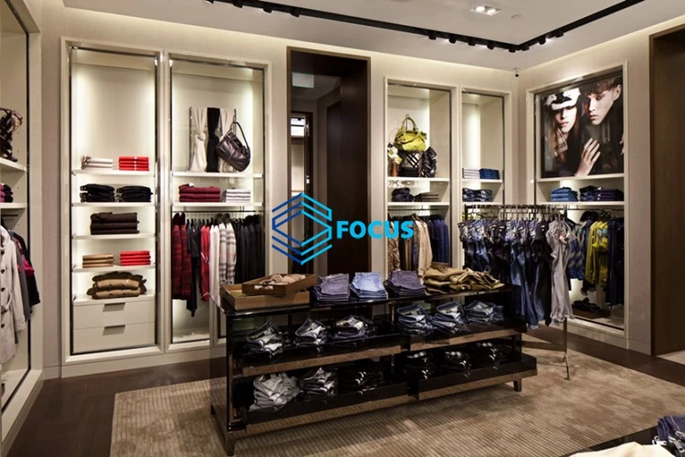 Modern Men Clothes Shop Design Ideas Wooden Showcase Clothing Store Furniture For Menswear Buy
