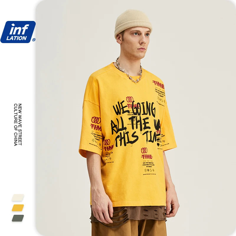 

Men Funny Tshirt With Graffiti Printing Streetwear Tshirt Oversized Summer Men T-shirt Hip Hop Boy Tee Shirt