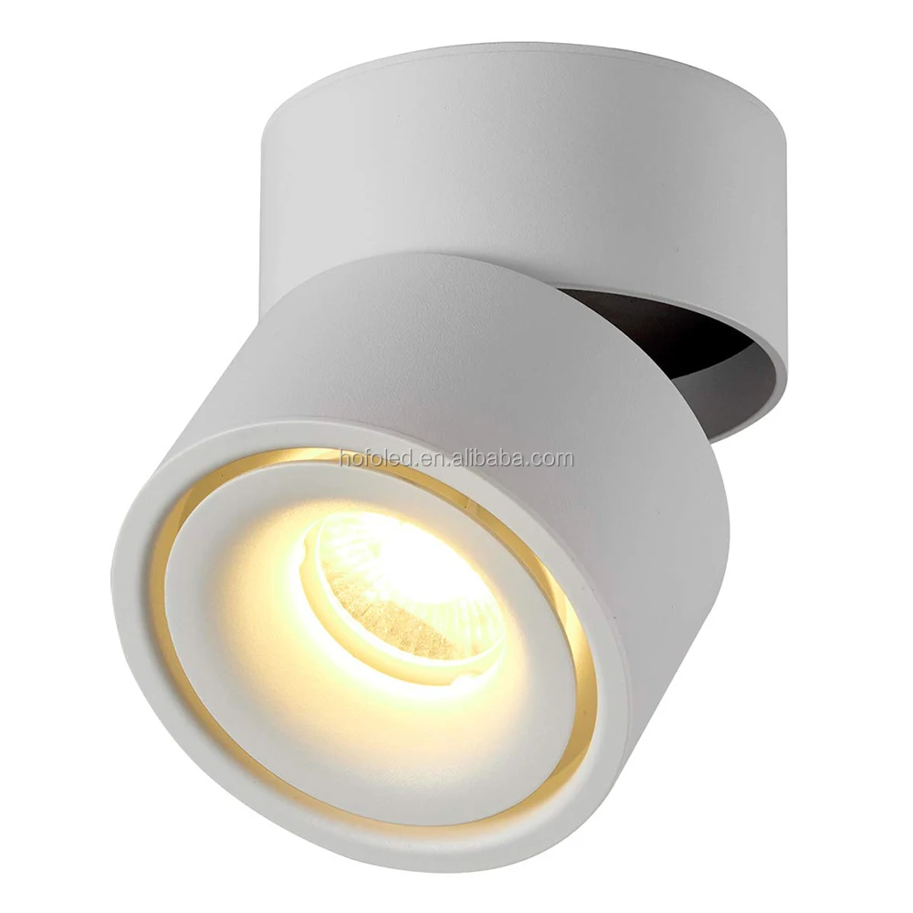 

360 Degree Rotatable 7W 10W 12W 15W LED Ceiling Spot Light Surface Mounted Ceiling Downlight