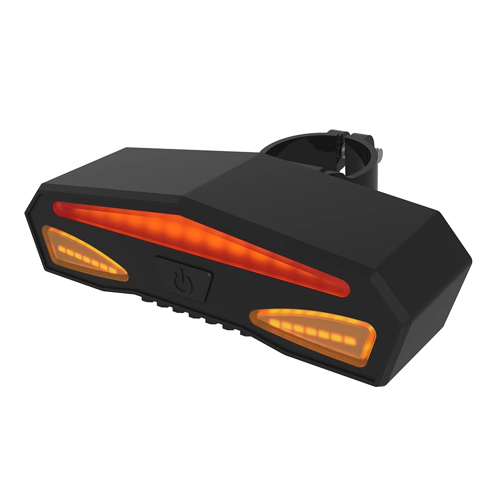 

Waterproof Bicycle Rear Light Wireless Remote Control Road Bike LED Tail Lamp Turn Night Riding Left/Right Signal Light Parts