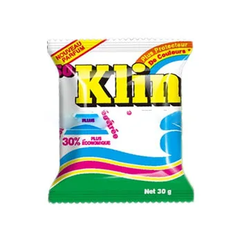 

Sachet packaging detergent powder