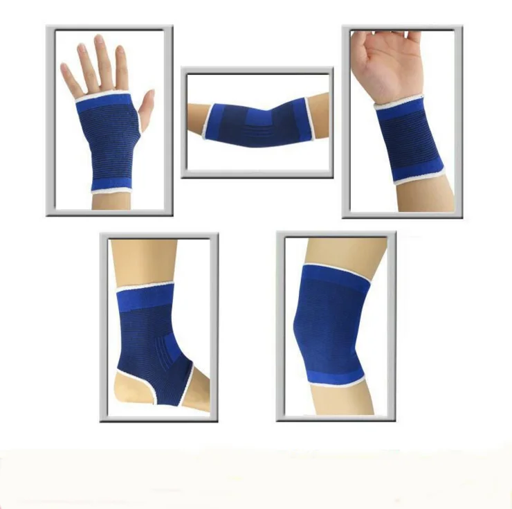 

wholesale high quality outdoor blue knee protectors sports pads health care knee supports