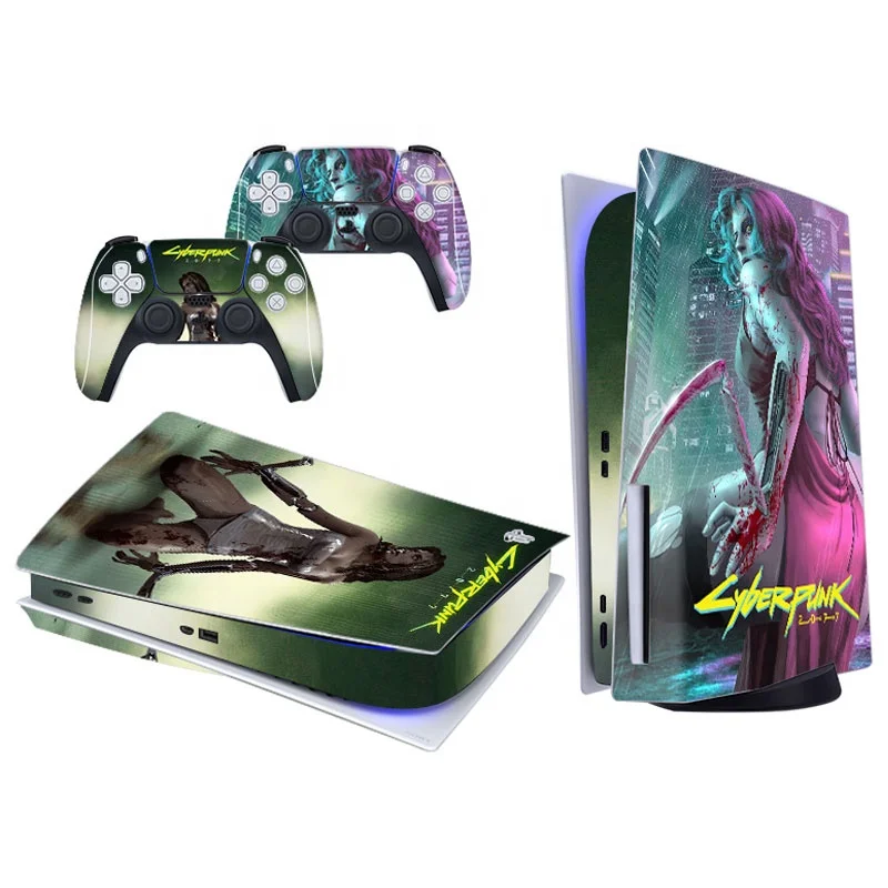 

Multi-colors ps5 decal skin for wholesale ps5 consol skin stickers with best price, 16 colors and customized