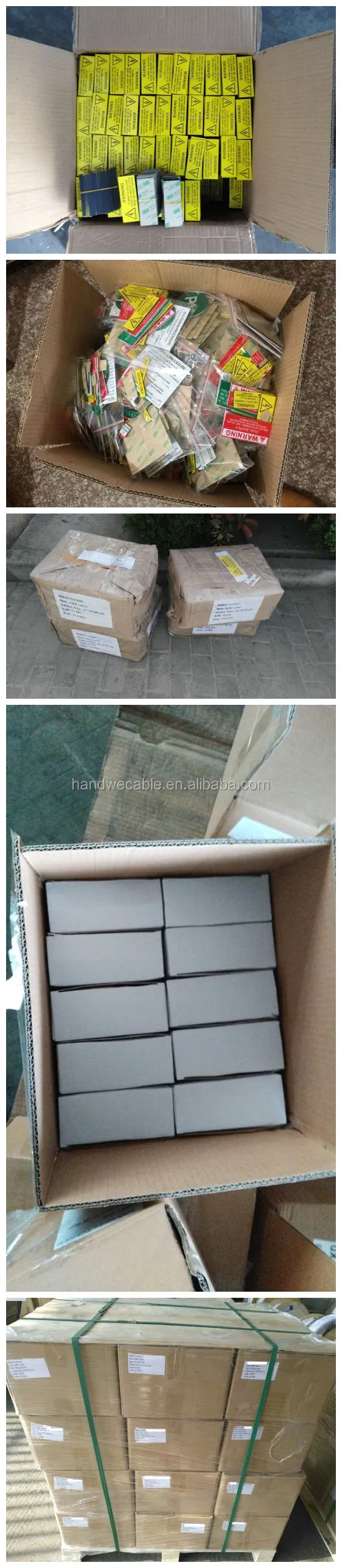 Anti-color-faded Abs Pvc Pp As/nzs5033 Solar Pv Warning Sticker Kit For