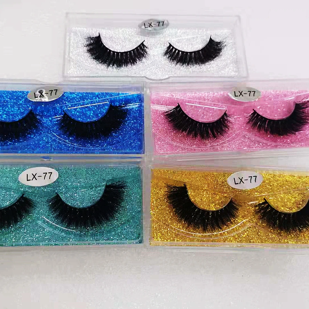 

2021 wholesale mink lashes 25mm false faux 5d 3d mink eyelashes vendor 25mm silk lashes